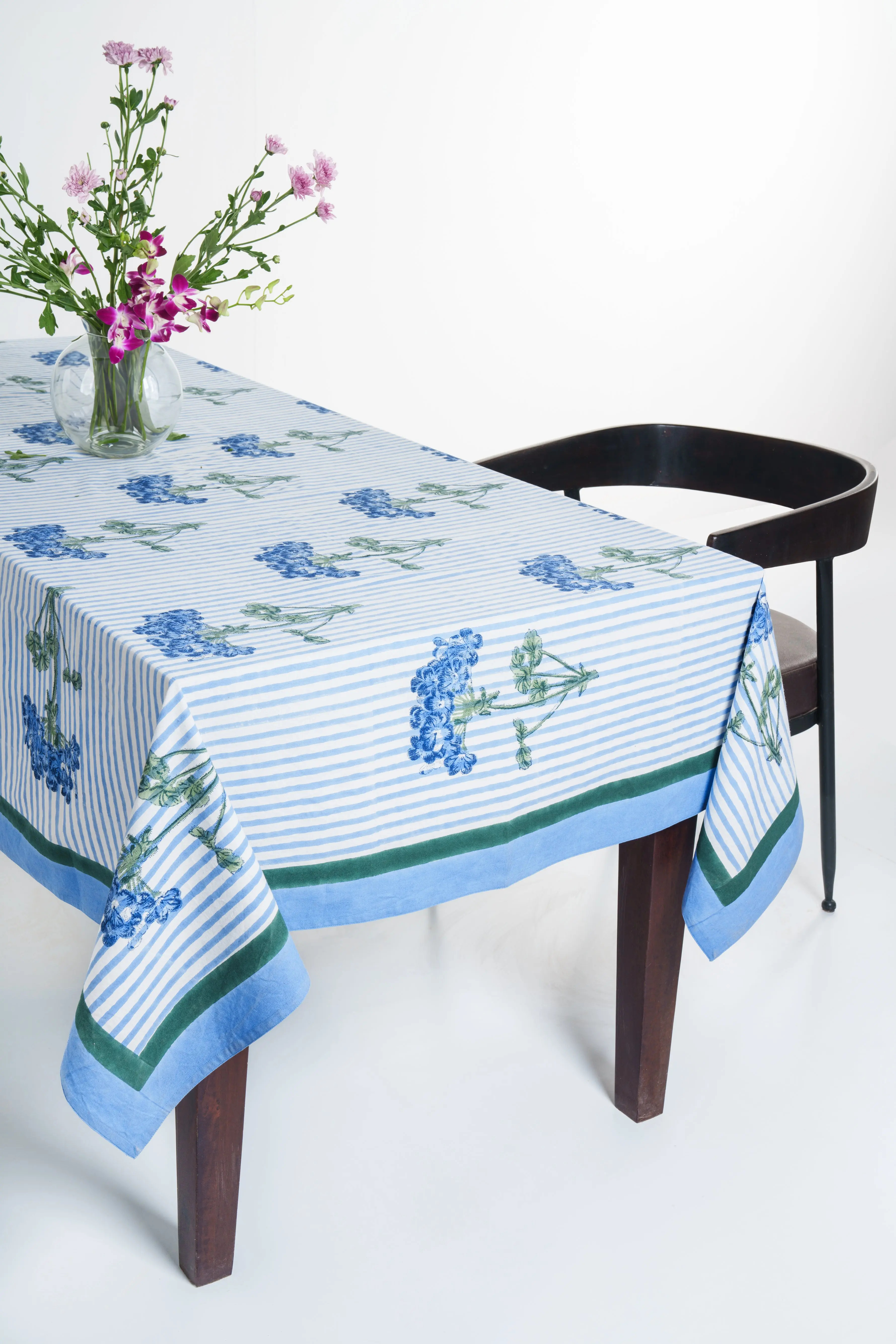 Hydrangea Blockprint Tablecloth | Nordstrom | Nordstrom
