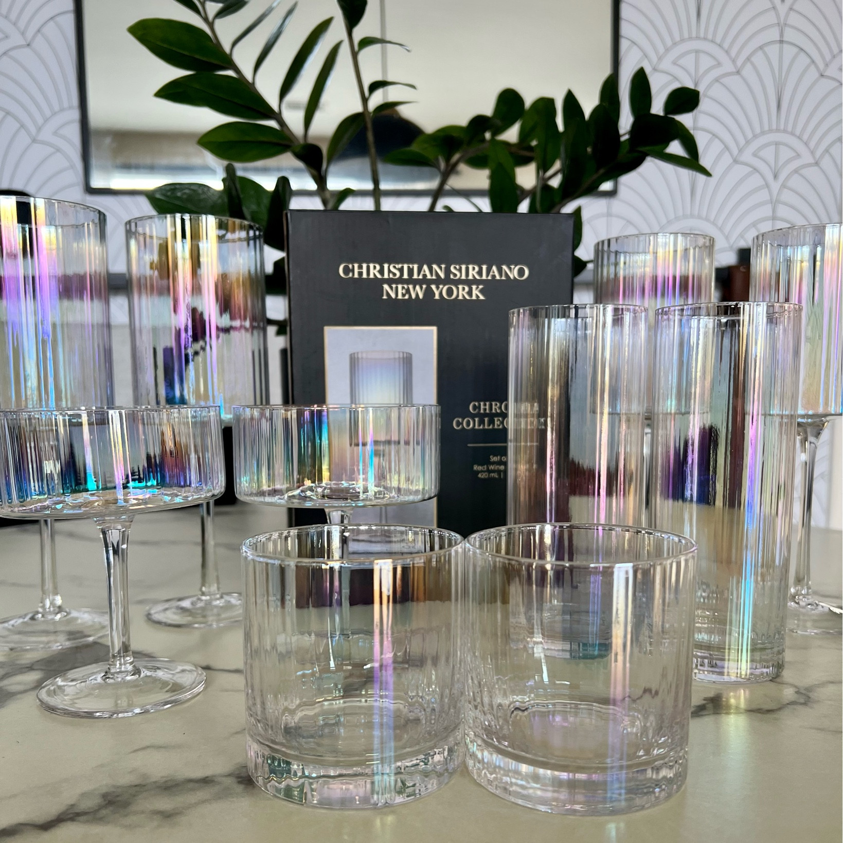 The perfect glassware collection does exist!

JoyJolt x Christian Siriano New York’s Chroma collection is magically iridescent and perfect for any occasion!

These glasses are perfect for date night’s in, girls night, and even for every day use to bring in some extra happiness!

I can’t wait to see how you use these to add joy to your life. 

#joyjoltpartner #joyjolt 
#glassware



#LTKhome #LTKparties #LTKGiftGuide