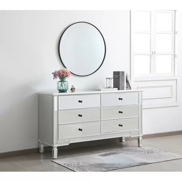 Shelly 6 Drawer Double Dresser | Wayfair North America