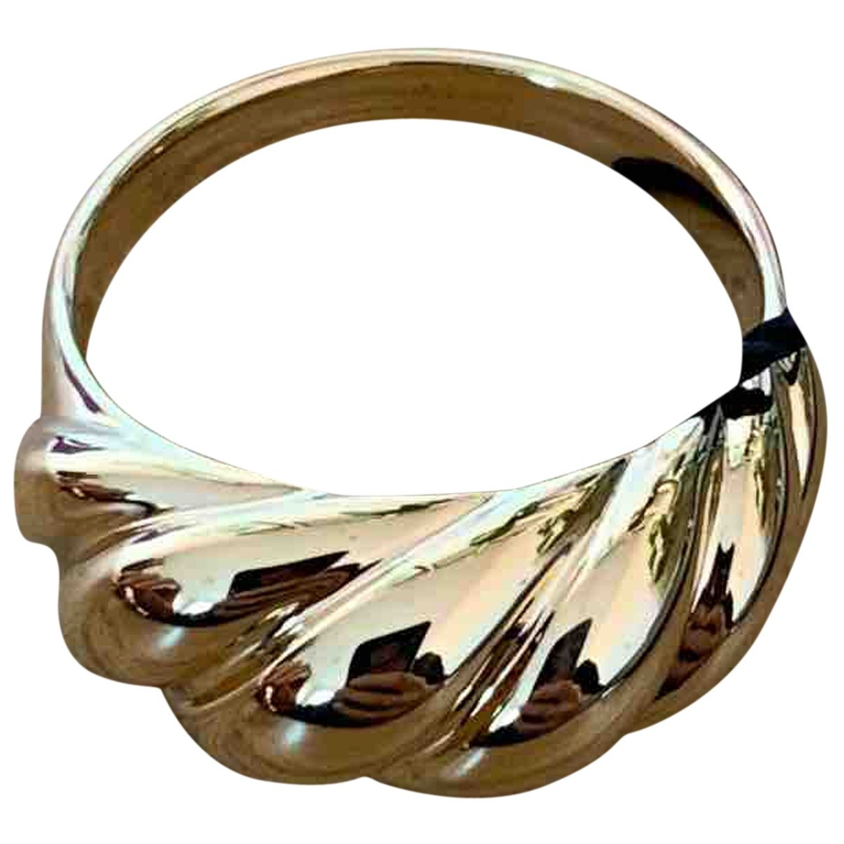 Mejuri Gold Gold plated ring for Women 8 US | Vestiaire Collective (Global)