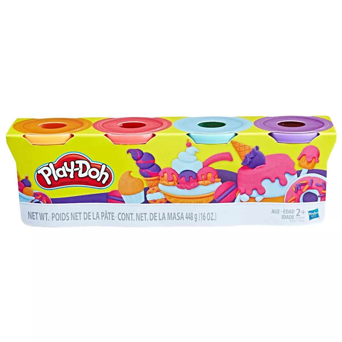 Play-Doh 4pk Modeling Compound Sweet Colors | Target