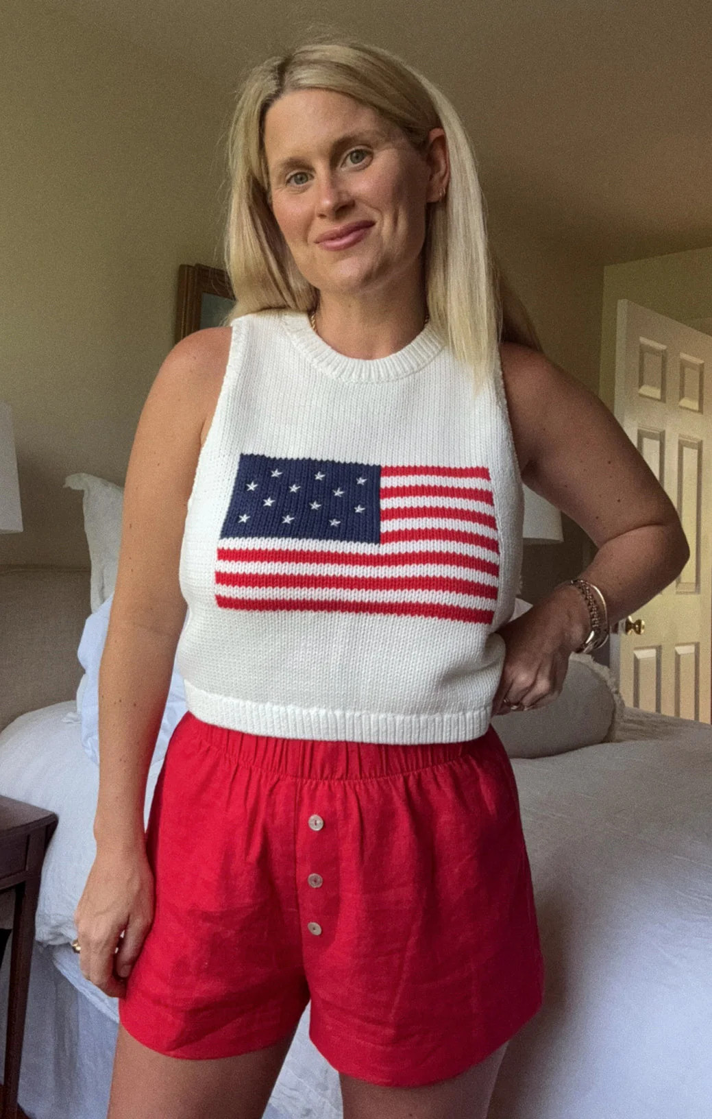 Milo Tank ~ Flag Knit | Show Me Your Mumu