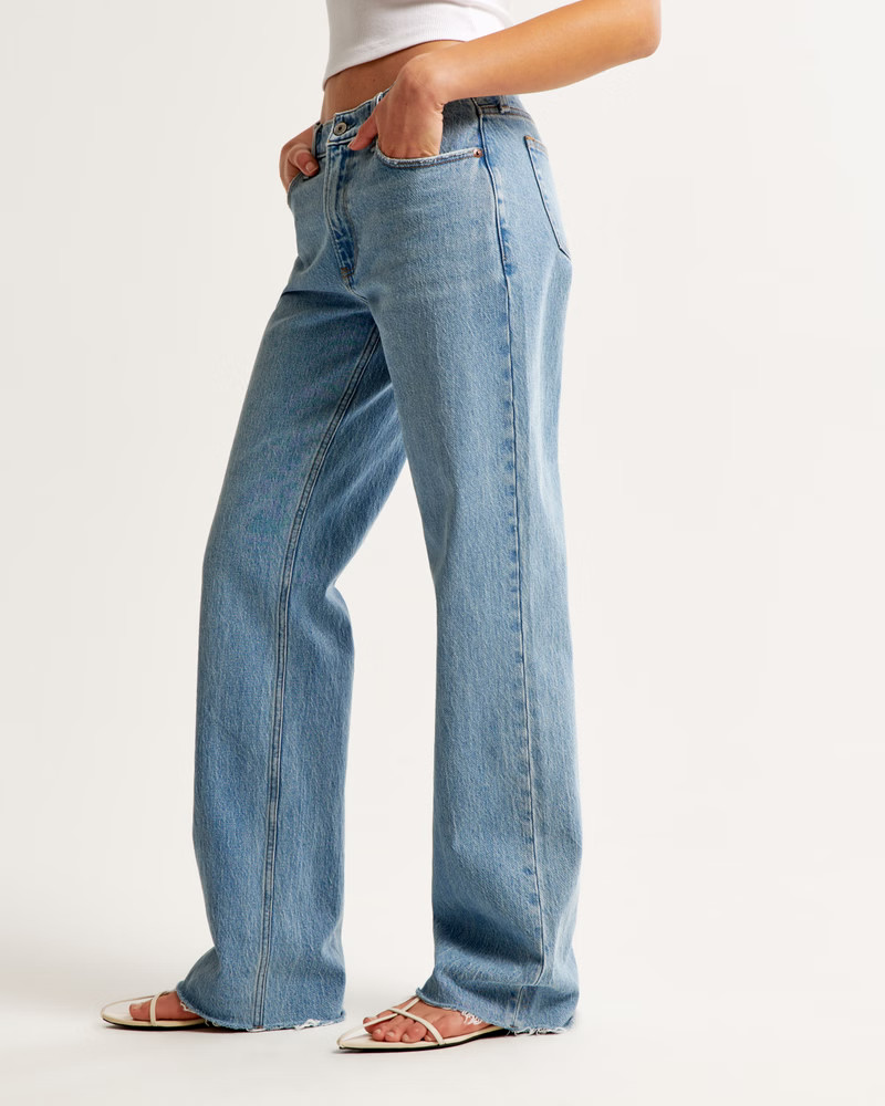 Low Rise Baggy Jean | Abercrombie & Fitch (US)
