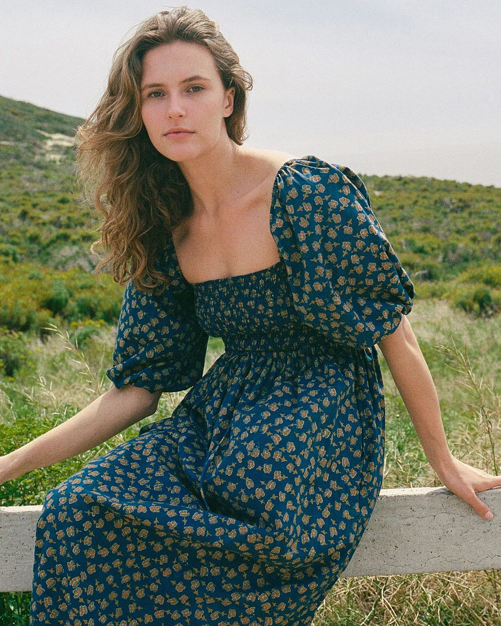 The Katrina Dress | Navy Poppy | Christy Dawn