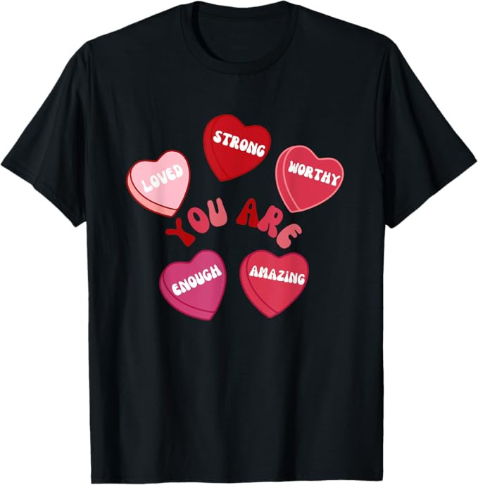 You Are Loved Valentine's Day T-Shirt | Amazon (US)