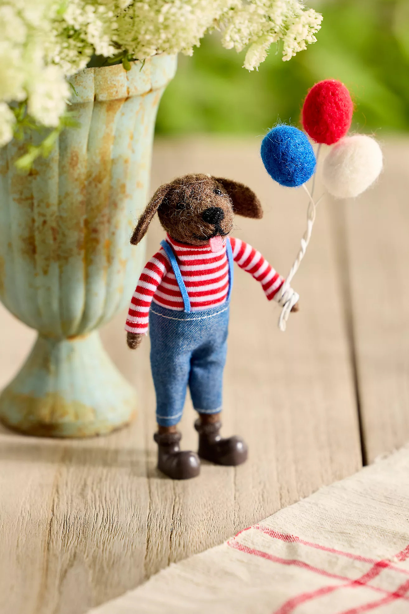Fourth of July Dog Felt Critter | Anthropologie (US)