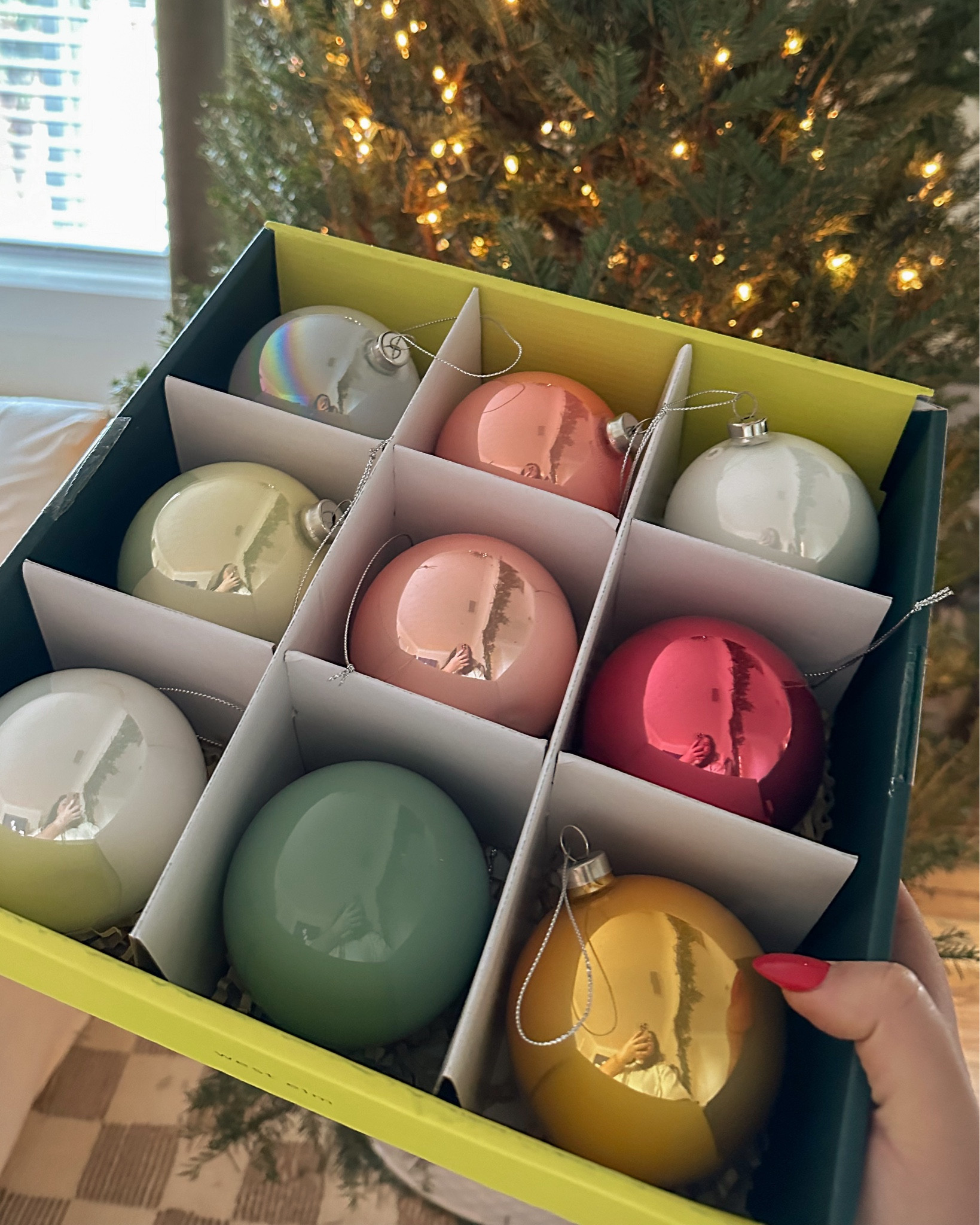 Our ornaments 🎄 obsessed with these colors 

#LTKHoliday