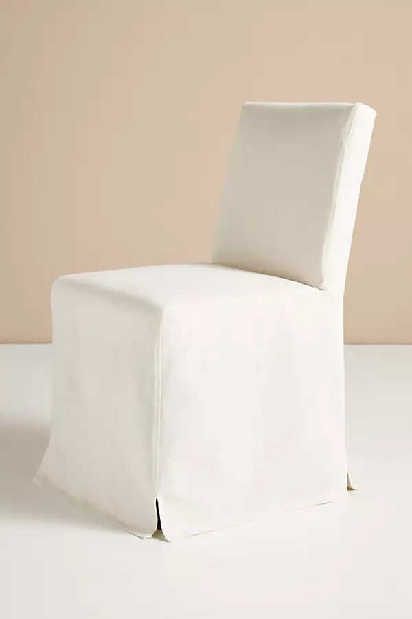 Seneca Slipcover Dining Chair By Anthropologie in Beige | Anthropologie (US)