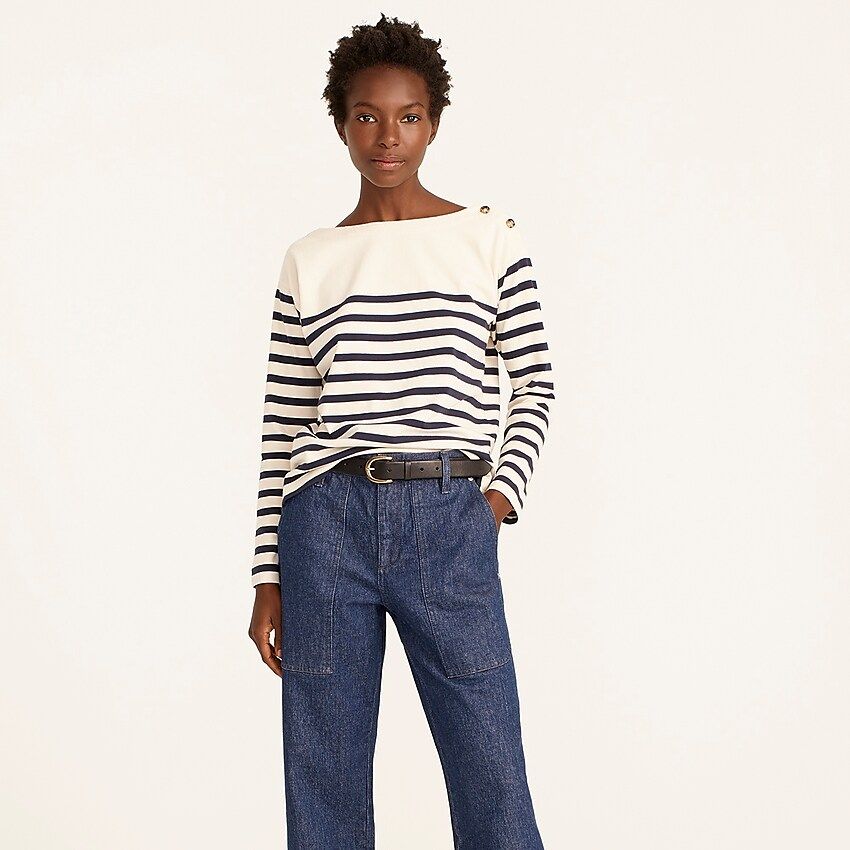 Mariner cloth boatneck T-shirt | J.Crew US