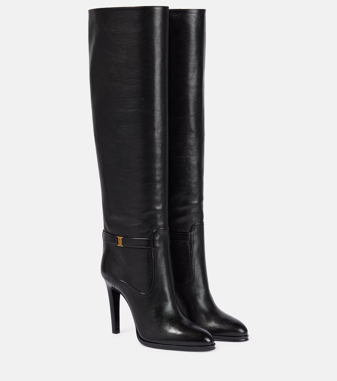 Diane 105 leather knee-high boots | Mytheresa (UK)