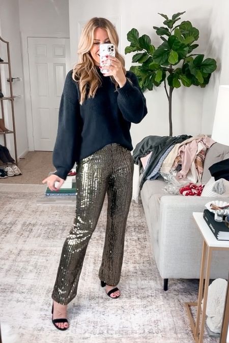 Holiday dress
Sequin pants
Holiday party
New years
Sweater

#LTKstyletip #LTKHoliday #LTKunder50