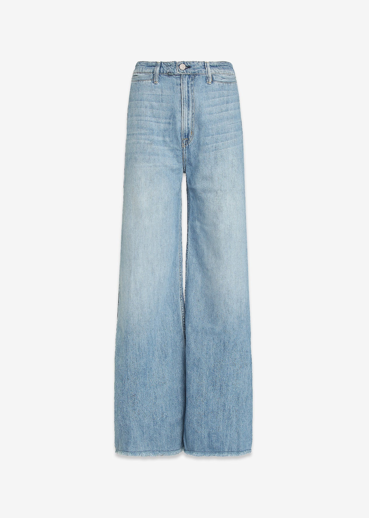 Sophia Super High Rise Welt Pocket Wide Leg Jeans in Dover | NOEND Denim