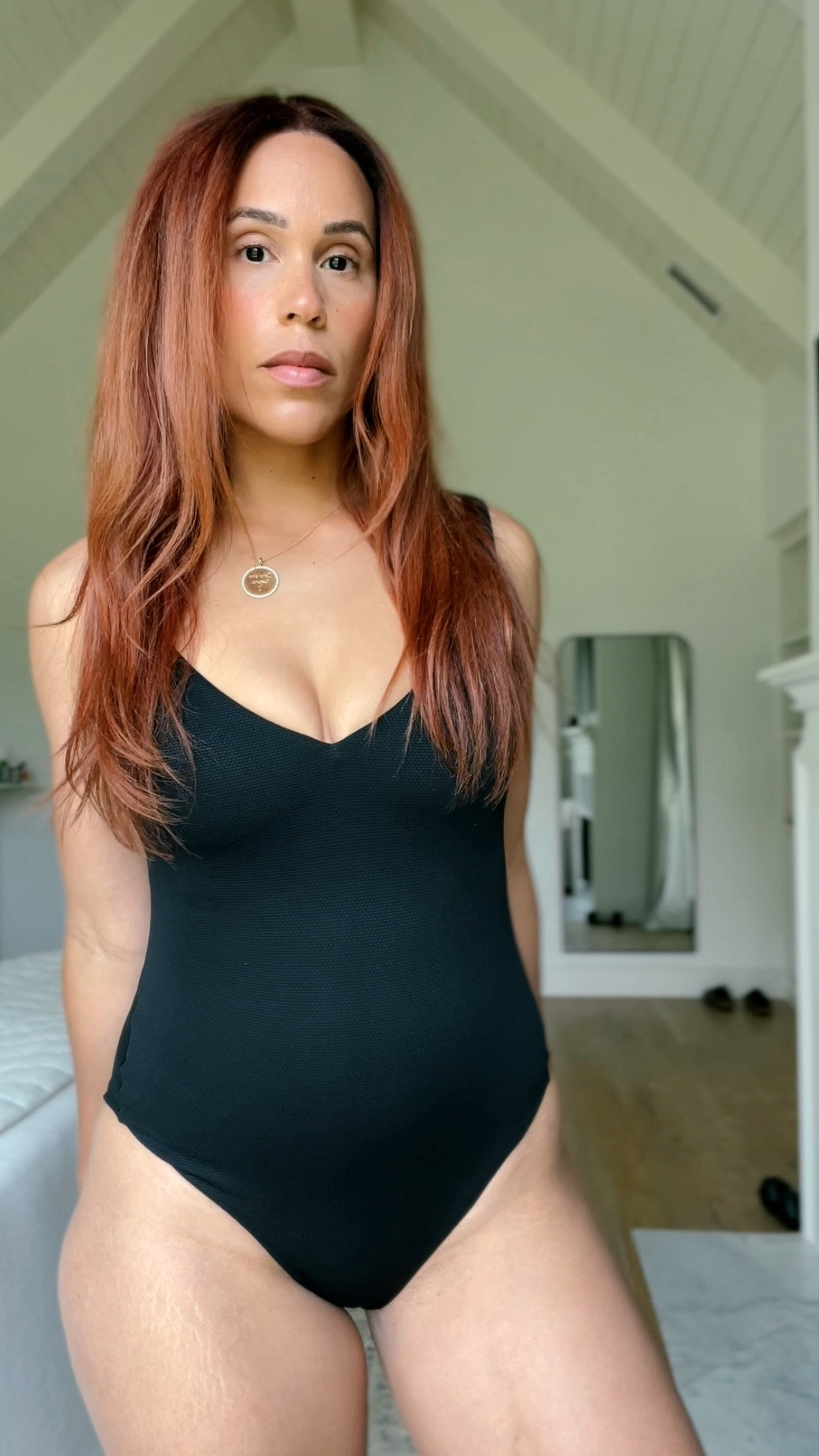 We have a new favorite swimsuit in the house. It’s the one I currently feel the absolute best in, but this suit IS a compression suit. I’m exchanging it for a size up to feel a bit more comfortable, but I’m thrilled with this one. 

Swimwear
Swimsuit
Mom suit
Mom swimwear
Bathing suit
Summer outfit 
Summer style 

#LTKStyleTip #LTKMidsize #LTKSummerEdit