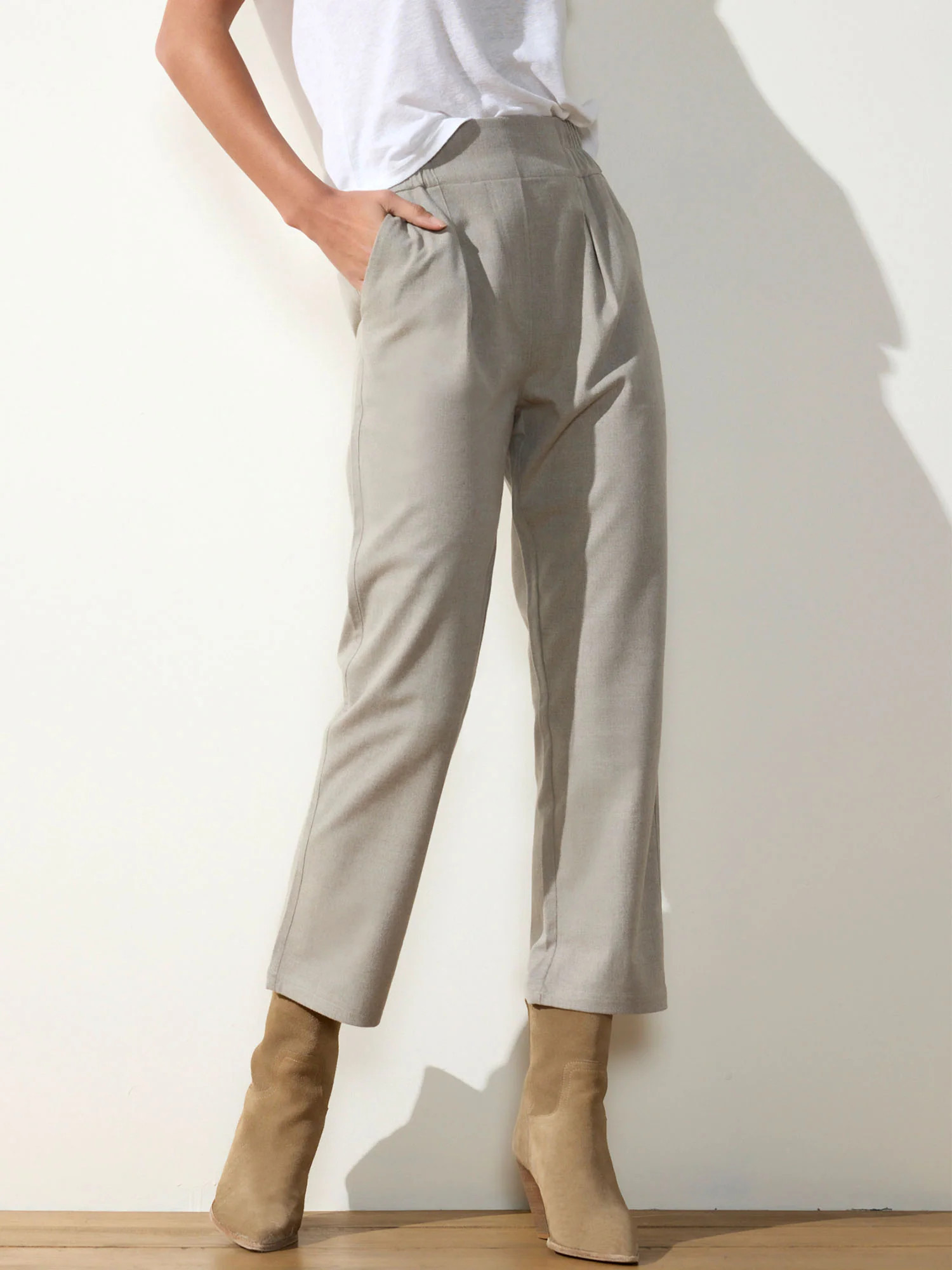 Brochu Walker | Women's Fiera Pant In Whisper Melange | Brochu Walker