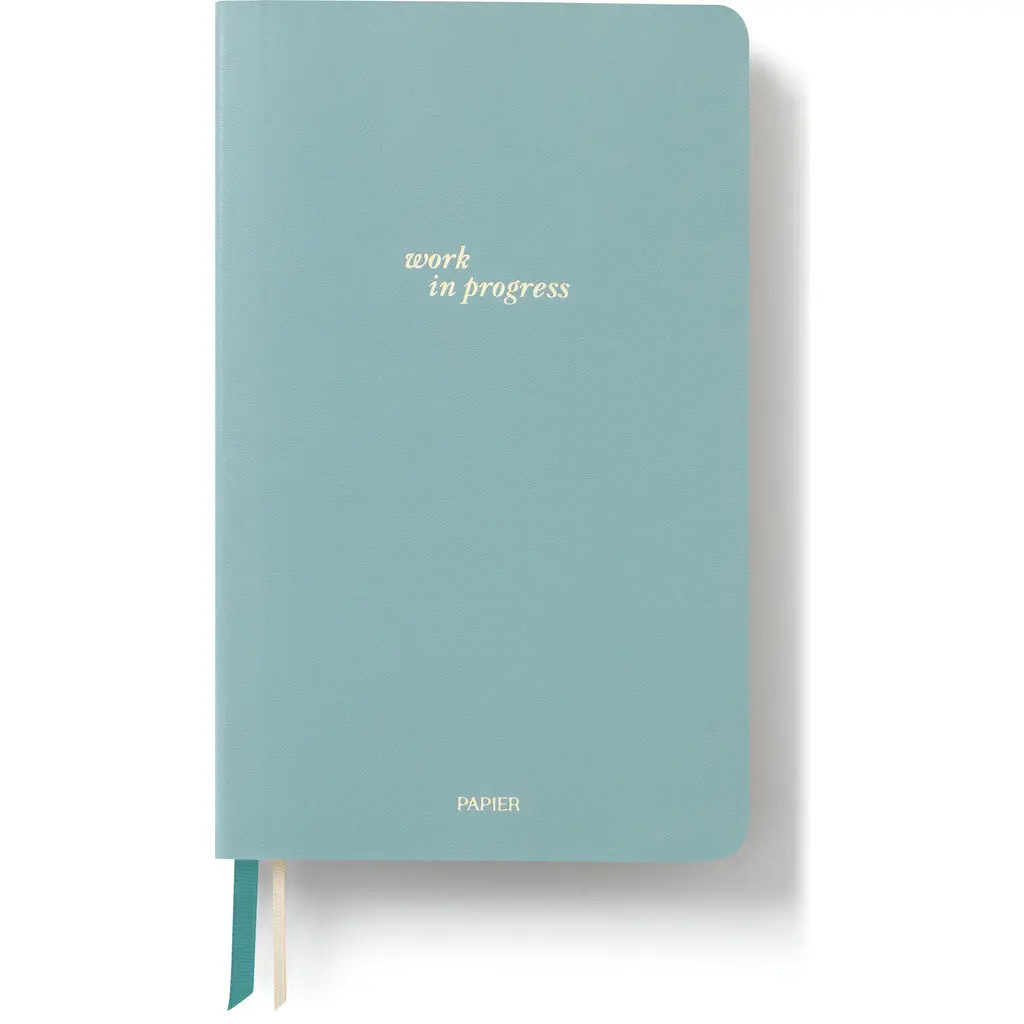 Papier Work In Progress Softcover Journal in Light/Pastel Blue at Nordstrom | Nordstrom