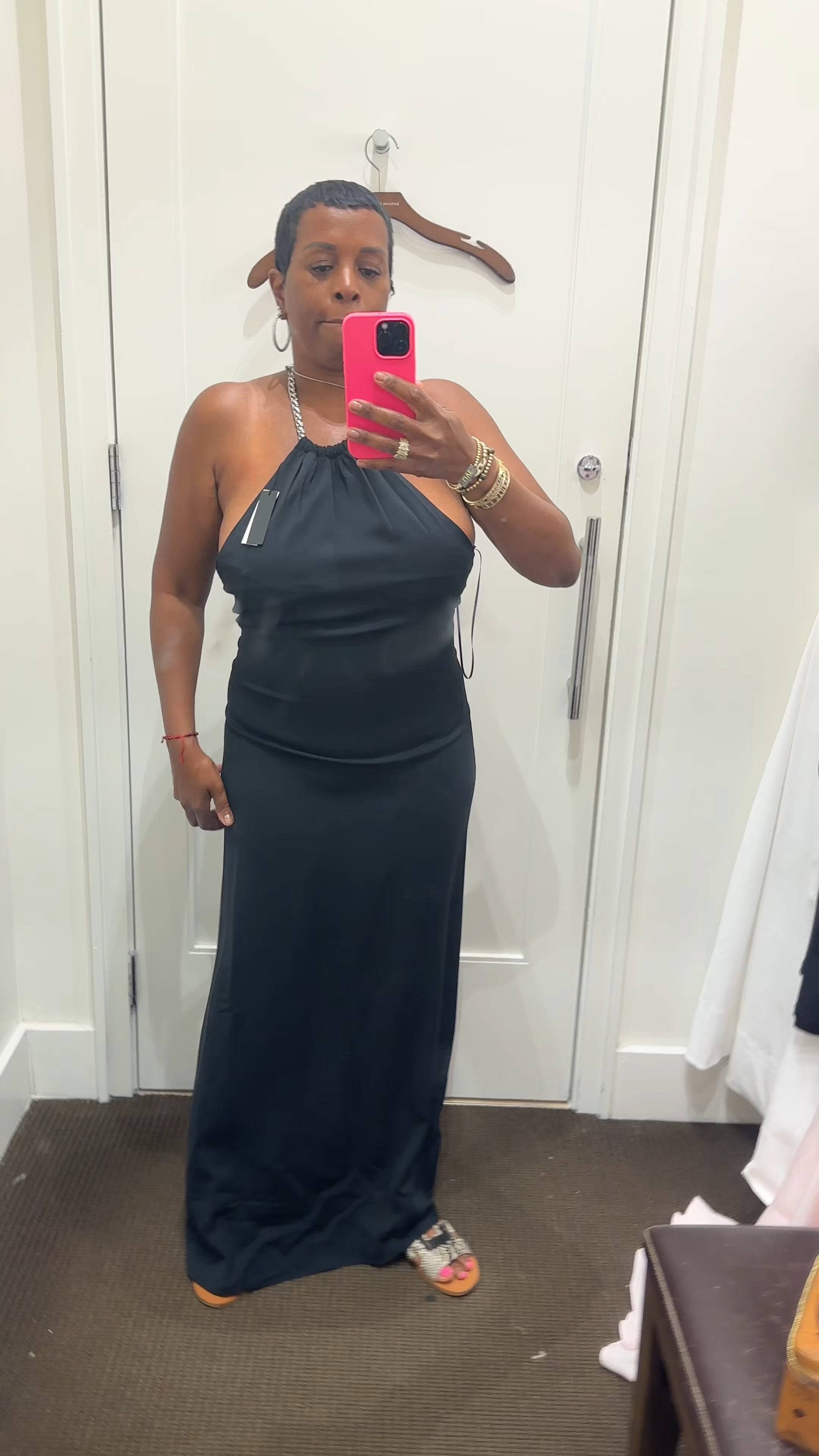 Halter gown dress #bananarepublic #halterdress #datenight 

#LTKGiftGuide #LTKHoliday