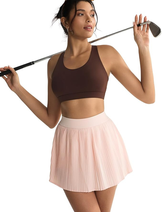 RUNNING GIRL Sports Bras for Women,Padded Strappy Sports Bras Criss-Cross Back Medium Support Spo... | Amazon (US)