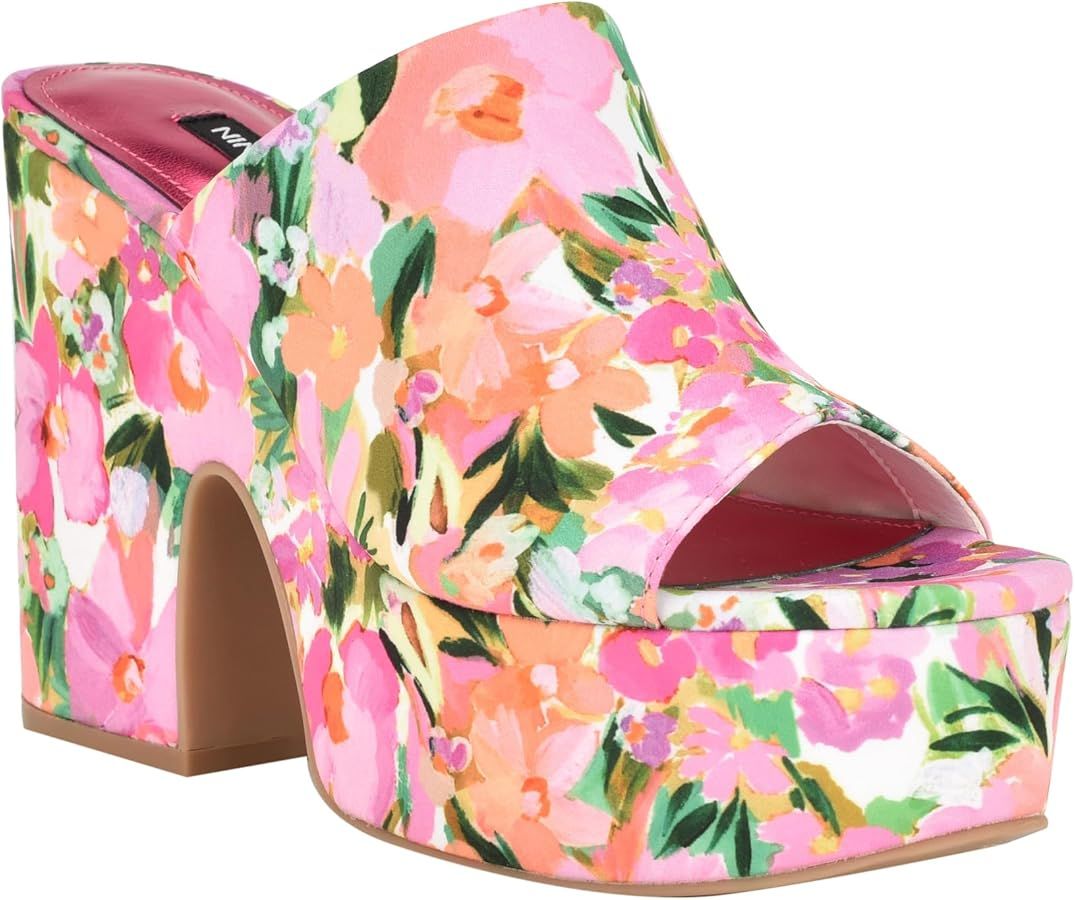 Nine West Womens Olley Wedge Sandal | Amazon (US)