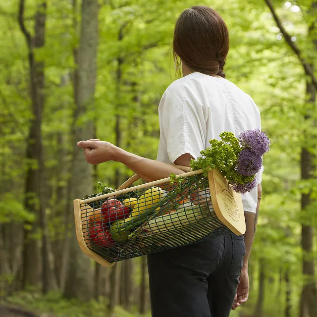 Gardener's Harvest Basket | UncommonGoods