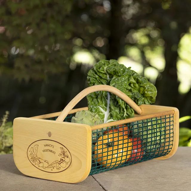 Gardener's Harvest Basket | UncommonGoods