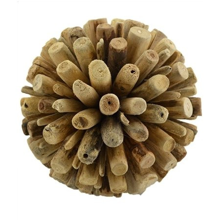 Driftwood Decorative Ball Orb Sphere Table Top Centerpiece Nautical Home 6 | Walmart (US)