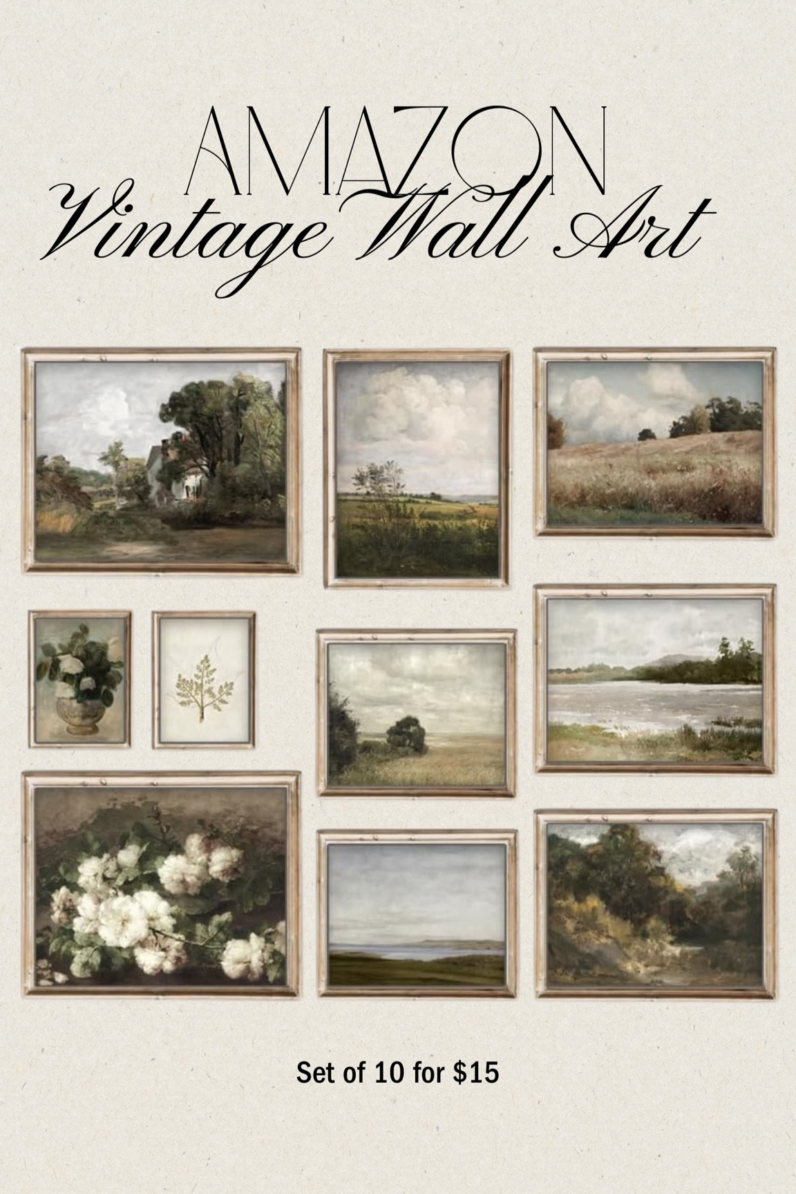 Vintage wall art from Amazon.

Vintage home • Amazon finds • home decor • wall decor • canvas art • 

#LTKfindsunder50 #LTKhome