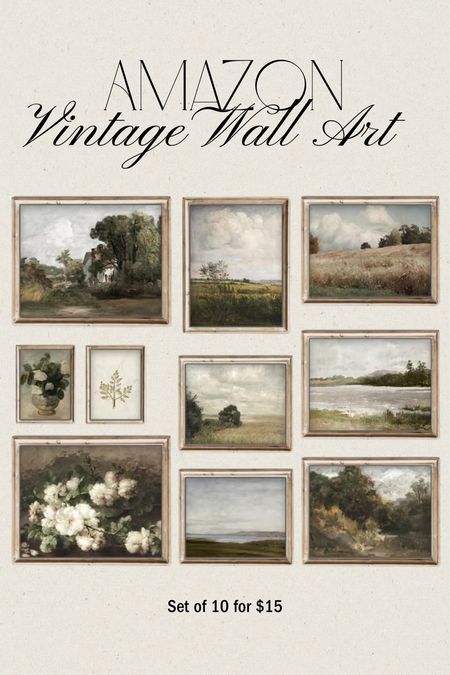 Vintage wall art from Amazon.

Vintage home • Amazon finds • home decor • wall decor • canvas art • 

#LTKfindsunder50 #LTKhome