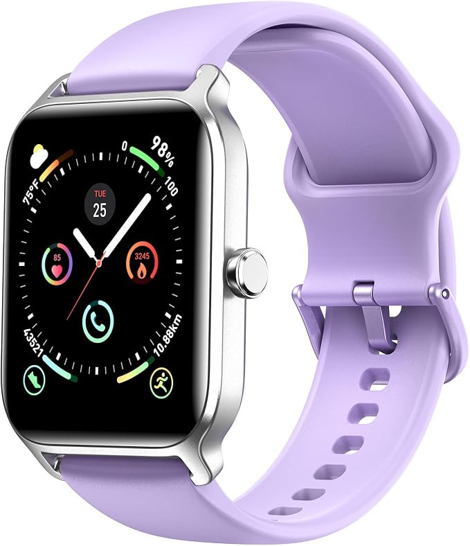 Fitpolo Smart Watches for Women Men, Alexa Built-in 1.8" Fitness Tracker Watch for Android iOS, W... | Amazon (US)