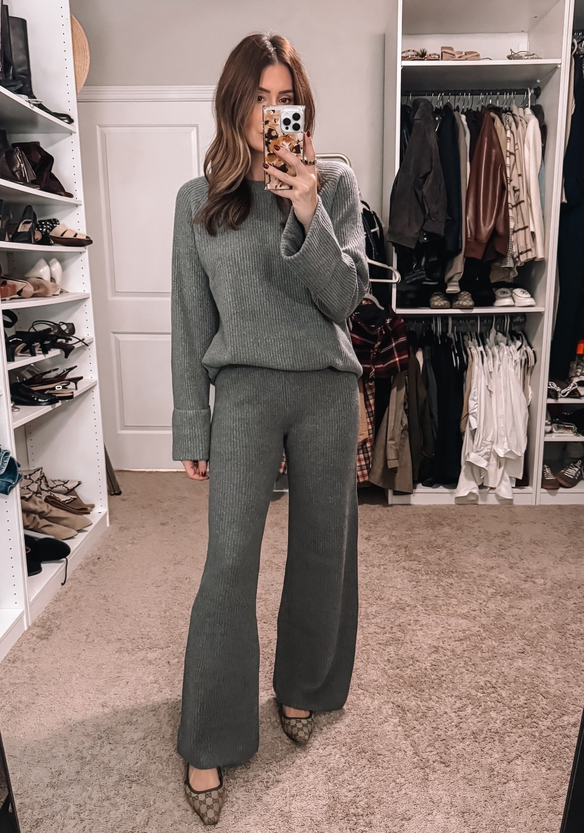 Small in sweater
Small in pants 

#LTKFindsUnder100