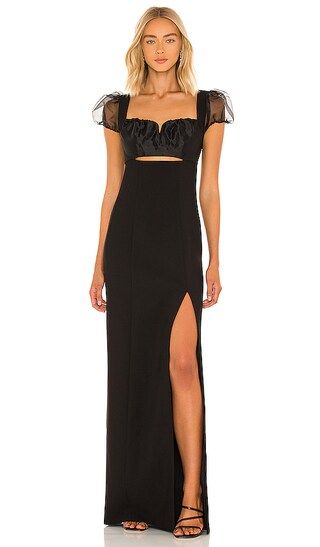 Julie Gown in Black | Revolve Clothing (Global)