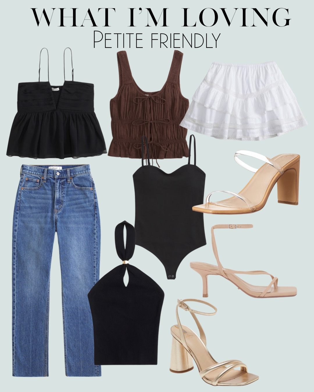 Summer fall date night tops jeans and top petite friendly size xxs and jeans 23xs or 23s heels 

#LTKFindsUnder50 #LTKPetite #LTKFindsUnder100