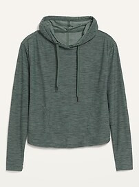 Breathe ON Slub-Knit Pullover Hoodie for Women | Old Navy (US)