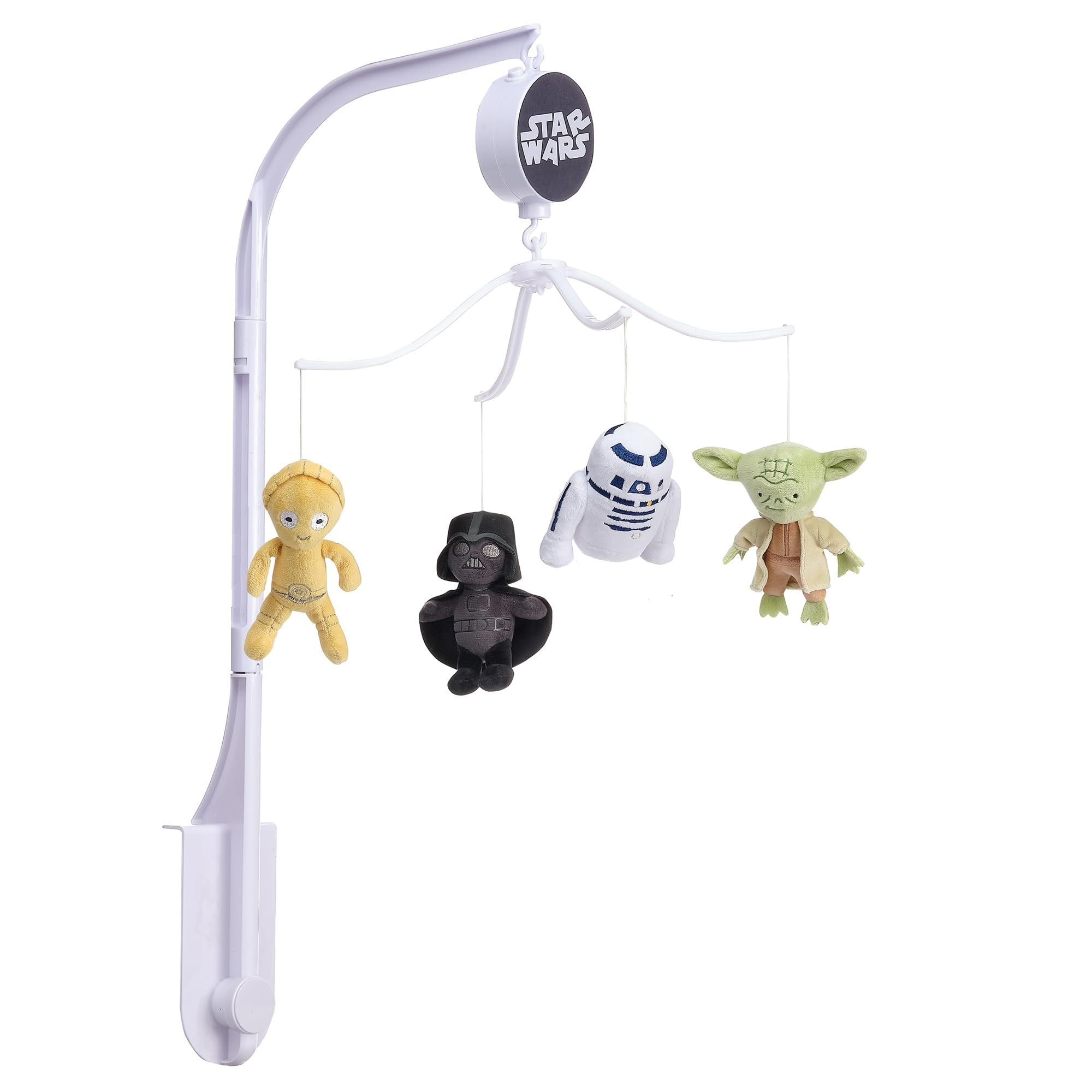 Lambs & Ivy Star Wars Classic Musical Baby Crib Mobile Soother Toy | Amazon (US)