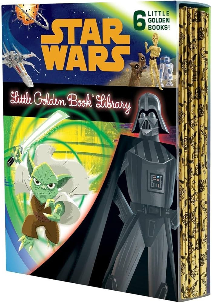 The Star Wars Little Golden Book Library (Star Wars): The Phantom Menace; Attack of the Clones; R... | Amazon (US)