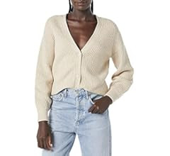 Amazon Essentials Women's Soft Touch Ribbed Blouson Cardigan | Amazon (US)