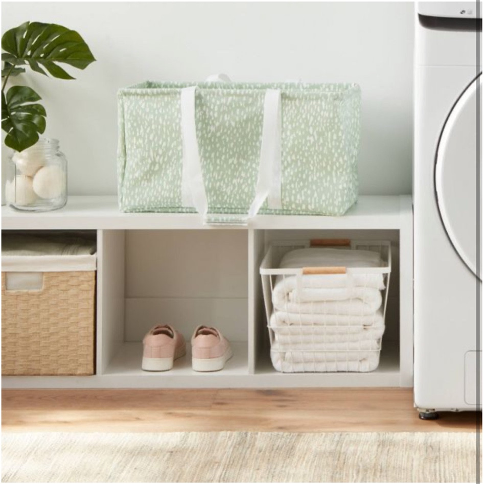 Collapsible laundry/grocery bags only $10! 

#LTKunder50 #LTKhome #LTKitbag