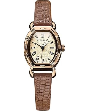 Women's Watches, Dainty Watches for Women Leather Band Vintage Ladies Watches Waterproof Quartz A... | Amazon (US)