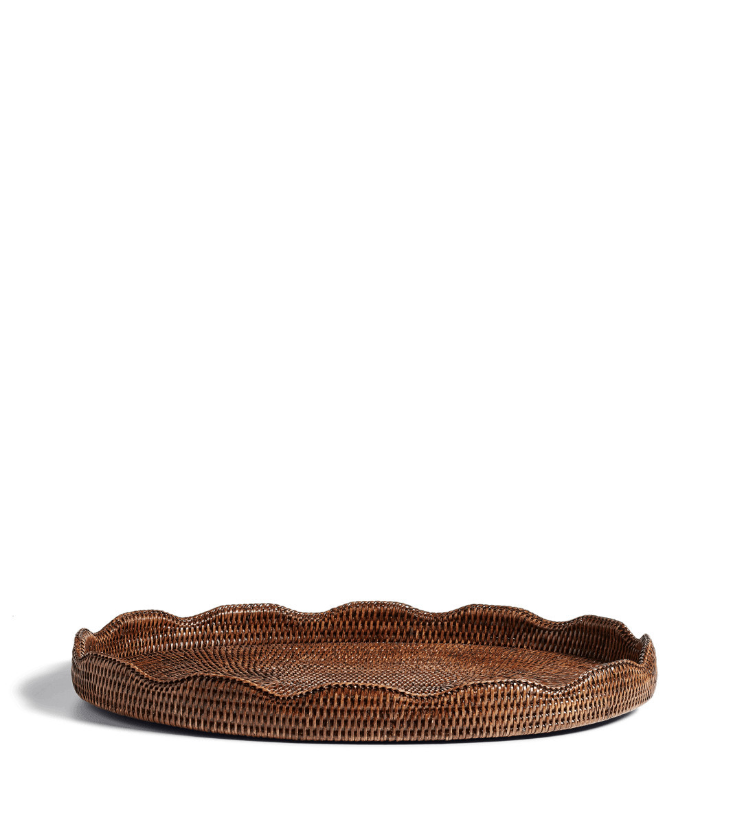 Talasa Rattan Tray - Brown | OKA US | OKA US