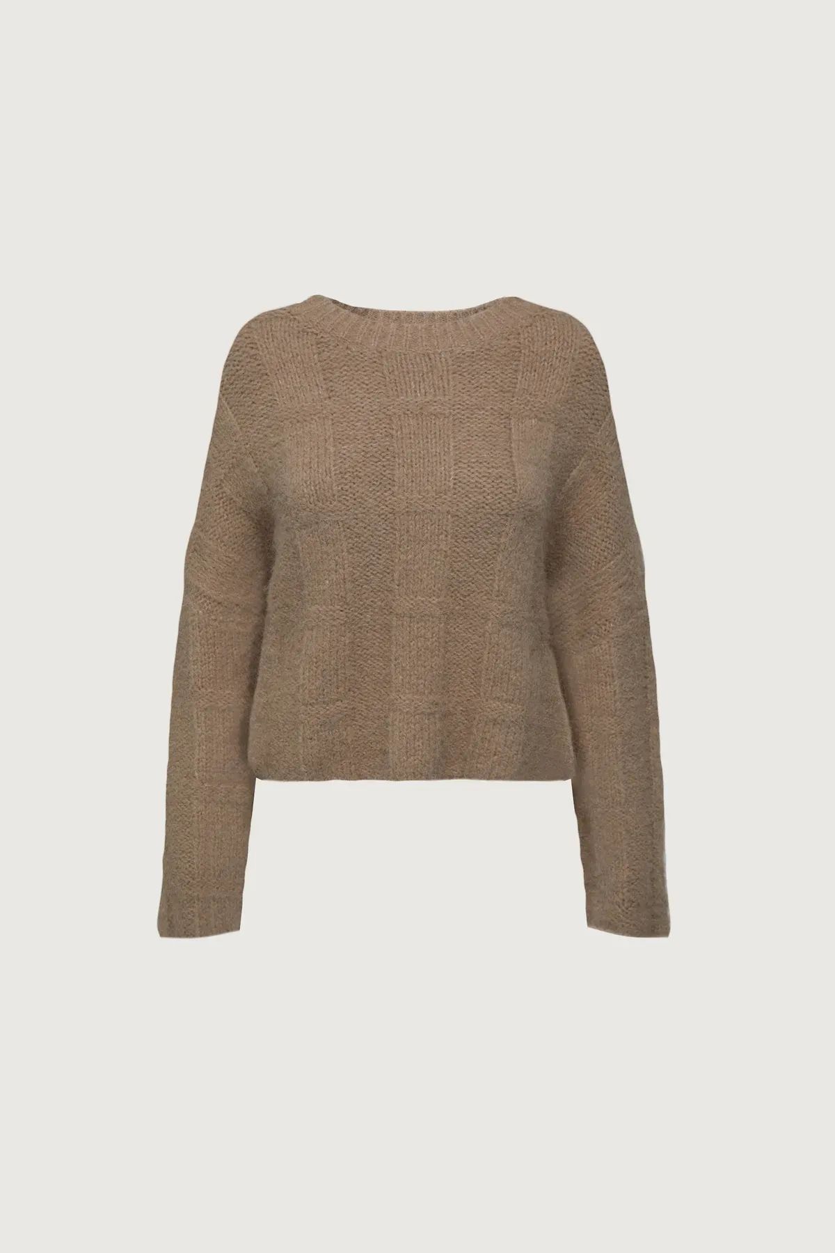 FUZZY RIBBED SWEATER | OAK + FORT