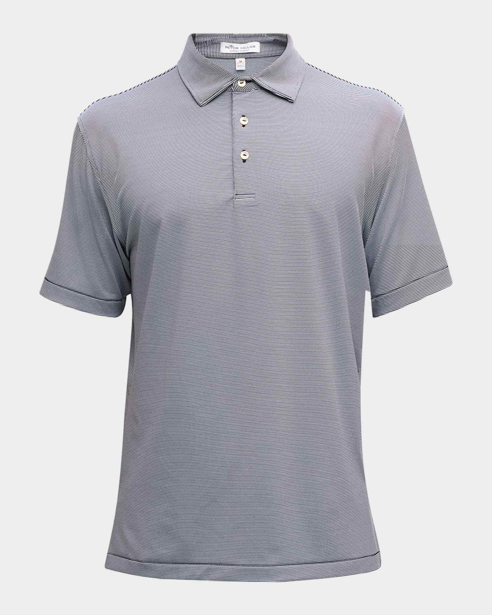 Men's Jubilee Stripe Stretch-Jersey Polo Shirt | Neiman Marcus