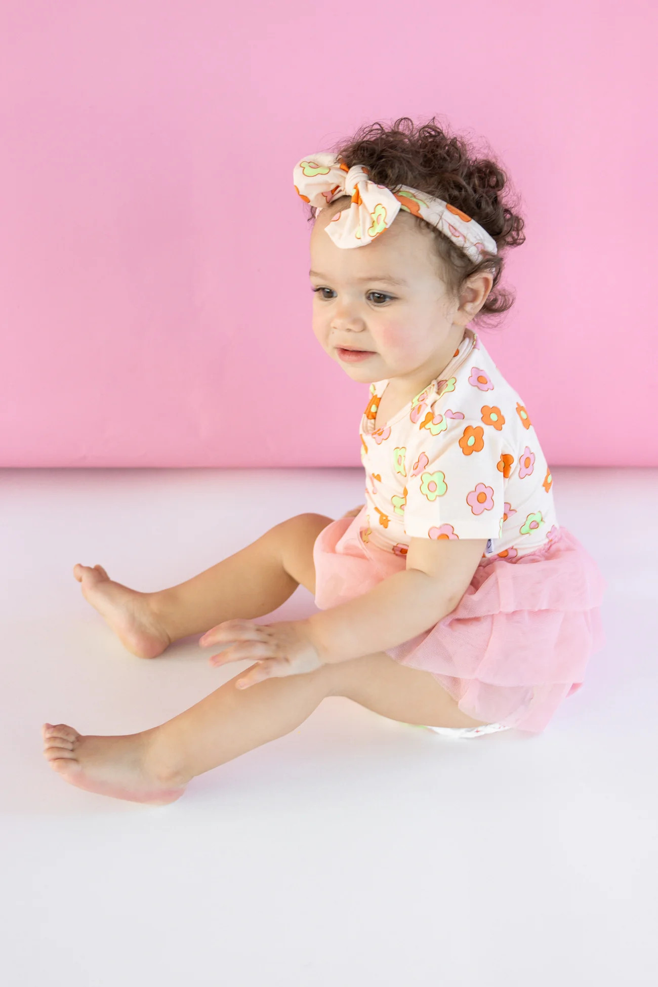 FEELIN' FLOWERFUL DREAM TUTU BODYSUIT DRESS | Dream Big Little Co.