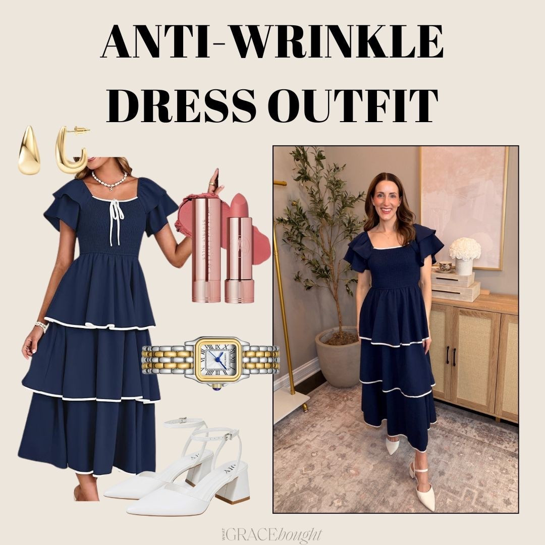 Anti wrinkle dress outfit! 

#LTKootd