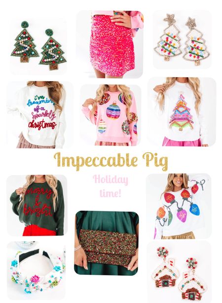 Impeccable Pig has an incredible line for the holidays! Be sure to check it out before it all sells out!! Items are going FAST! 

#LTKSeasonal #LTKstyletip #LTKHoliday