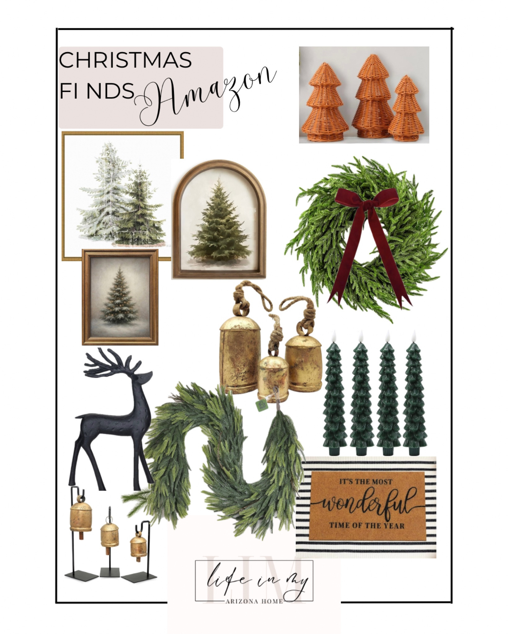 Amazon Christmas finds you’ll love!🌲
Follow @lifeinmyarizonahome on Instagram for more holiday ideas and inspiration!

These Amazon Christmas finds are perfect for creating a warm and inviting look this holiday season!

#amazonfinds #christmasdecor #holidaystyling #amazonhome #amazonholiday

#LTKSeasonal #LTKHome #LTKSaleAlert
