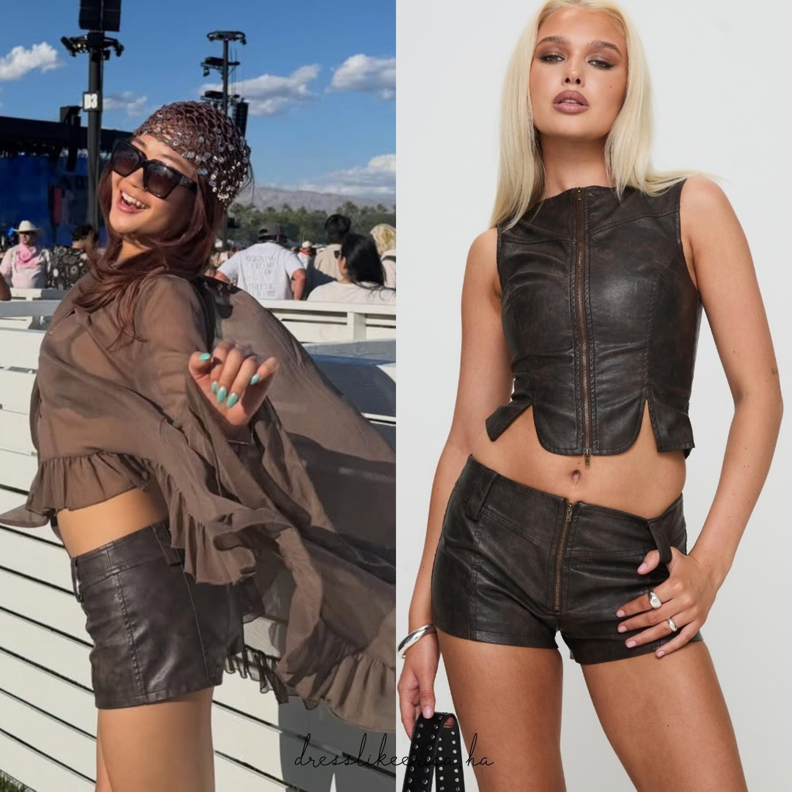 Erica Ha's Shorts for COACHELLA! Linked below ↓

#LTKFestival #LTKgrwm #LTKootd