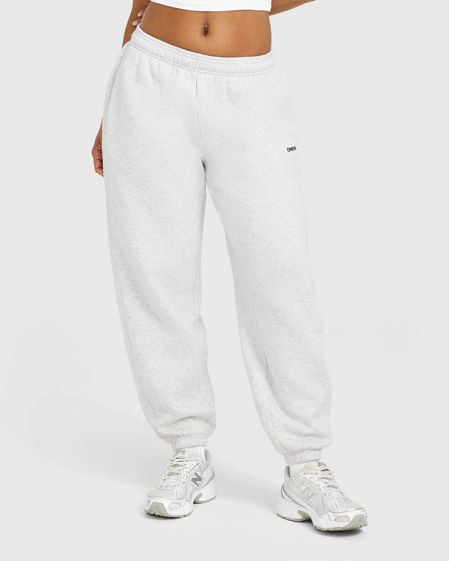 Foundations Oversized Joggers 
 Light Grey Marl | Oner Active (UK / US)