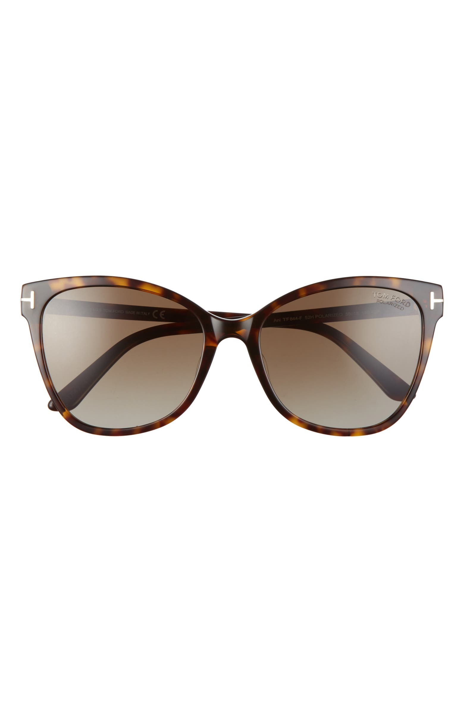 Ani 58mm Gradient Polarized Cat Eye Sunglasses | Nordstrom