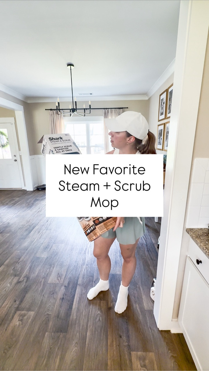Unbox a new steam
mop with me!