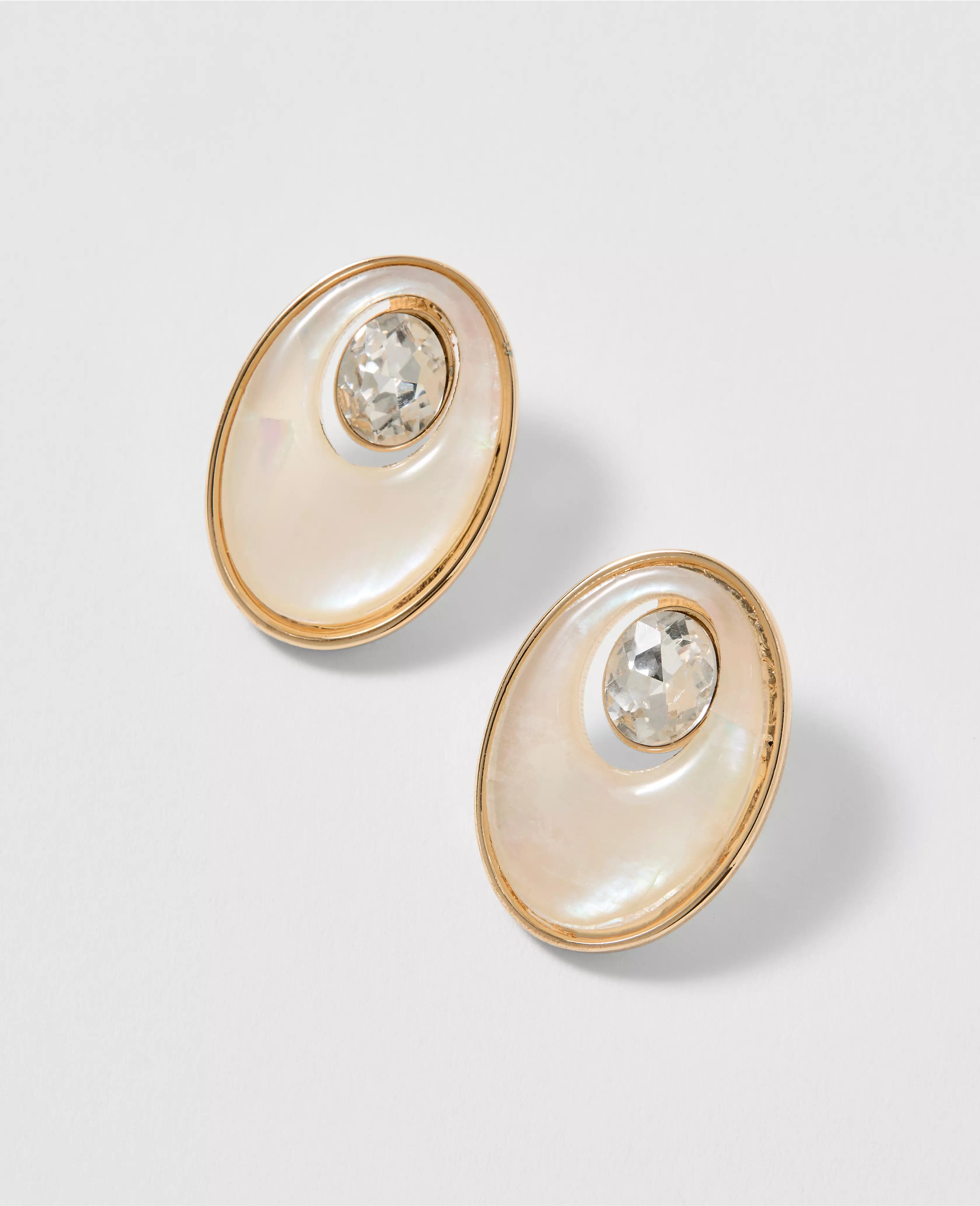 Crystal Stone Drop Earrings | Ann Taylor
