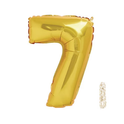34" Number Balloon - Spritz™ | Target